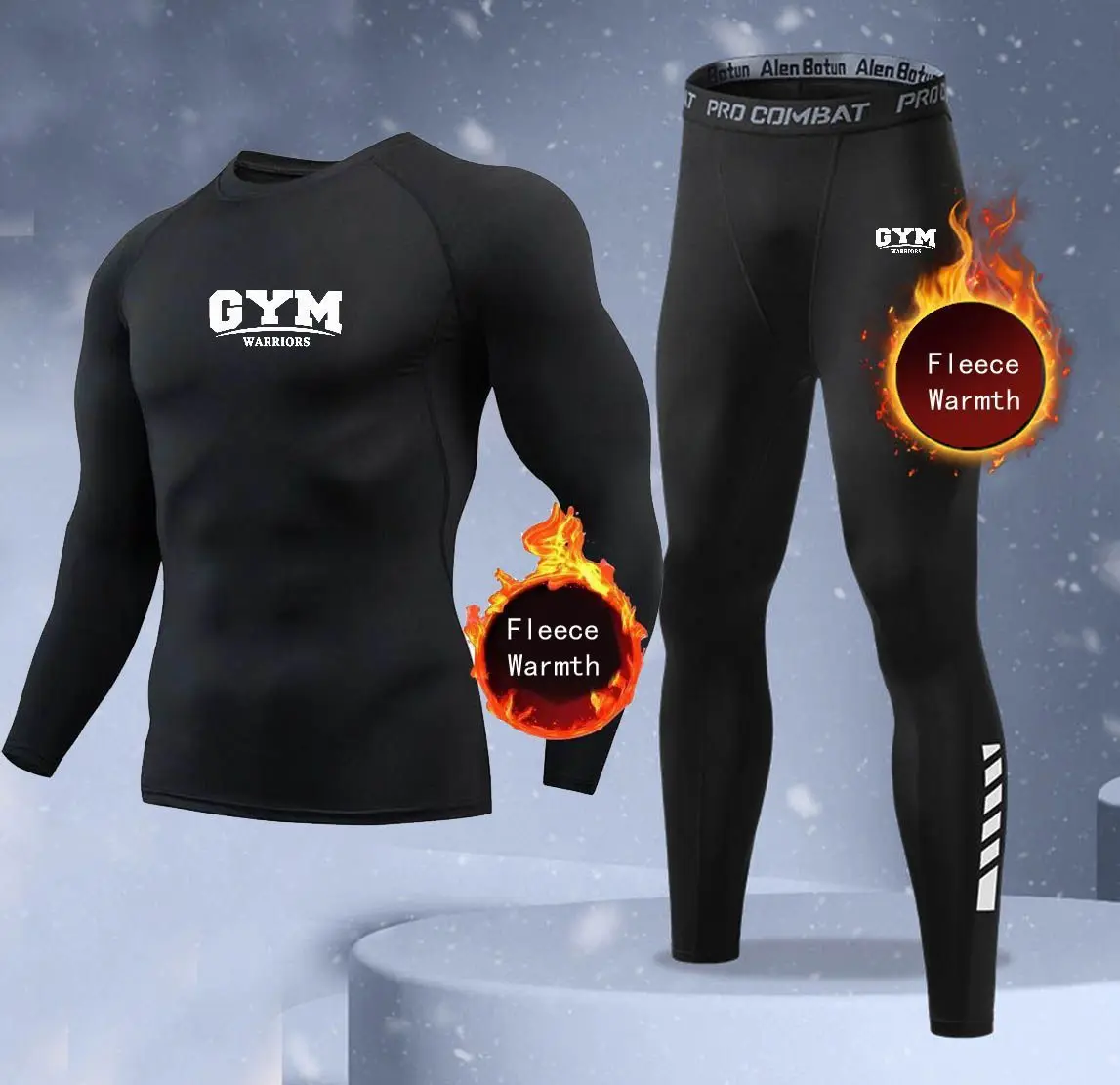 Warm Winter Clothing - Winter new men's and women's two-piece