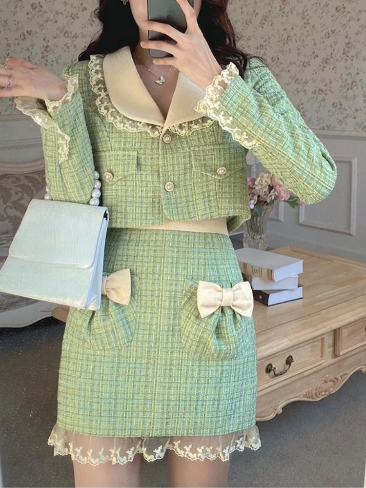 Autumn Winter Sweet Tweed Plai - Winter Clothing Kit 评论和价格