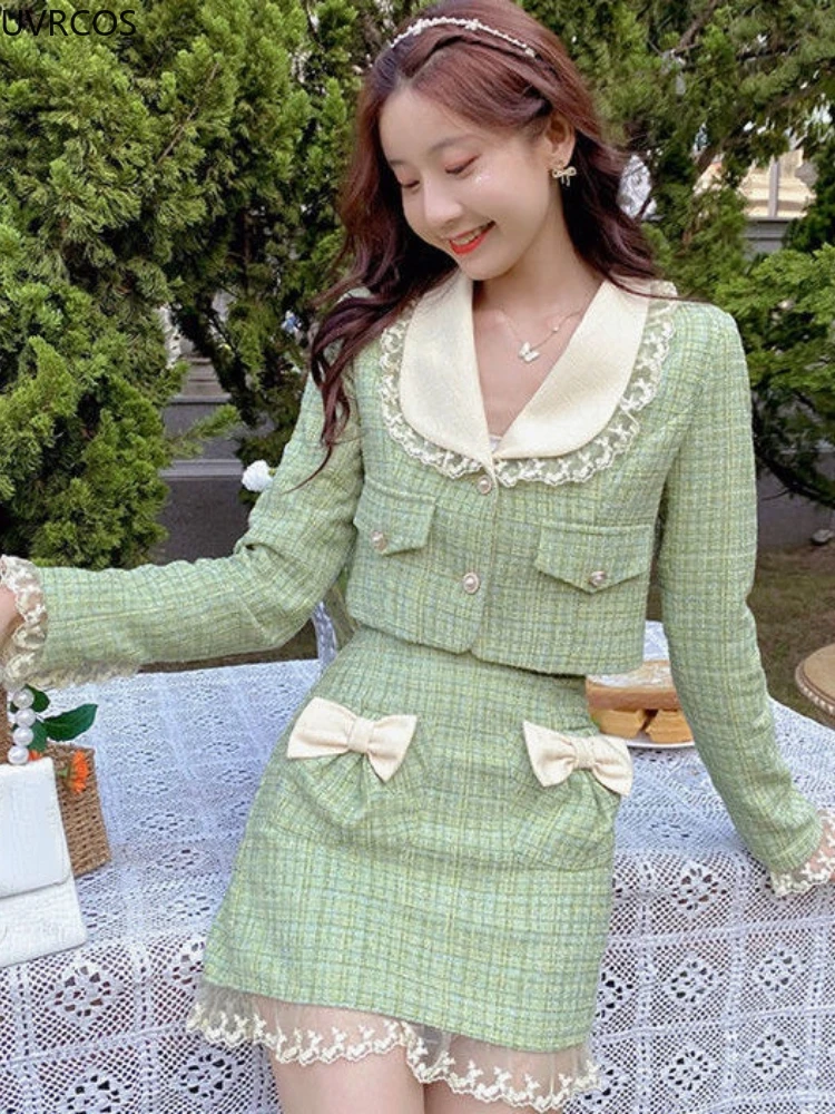Autumn Winter Sweet Tweed Plai - Winter Clothing Kit 评论和价格