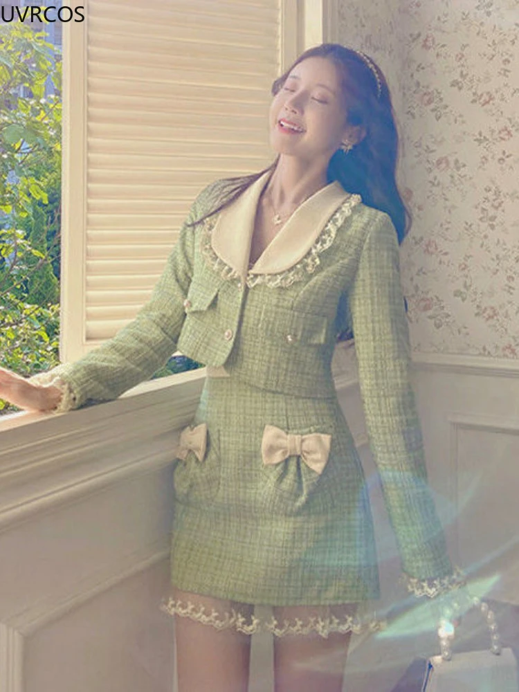 Autumn Winter Sweet Tweed Plai - Winter Clothing Kit 评论和价格