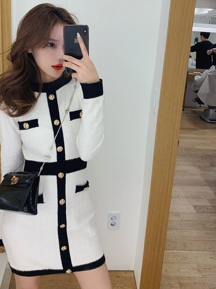 Autumn and Winter French Socia - Winter Clothing In French 评论和价格