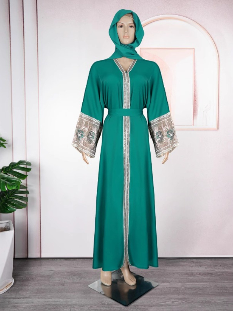 2026 Eid Mubarak Dubai Abayas  - Winter Clothing Dubai 评论和价格