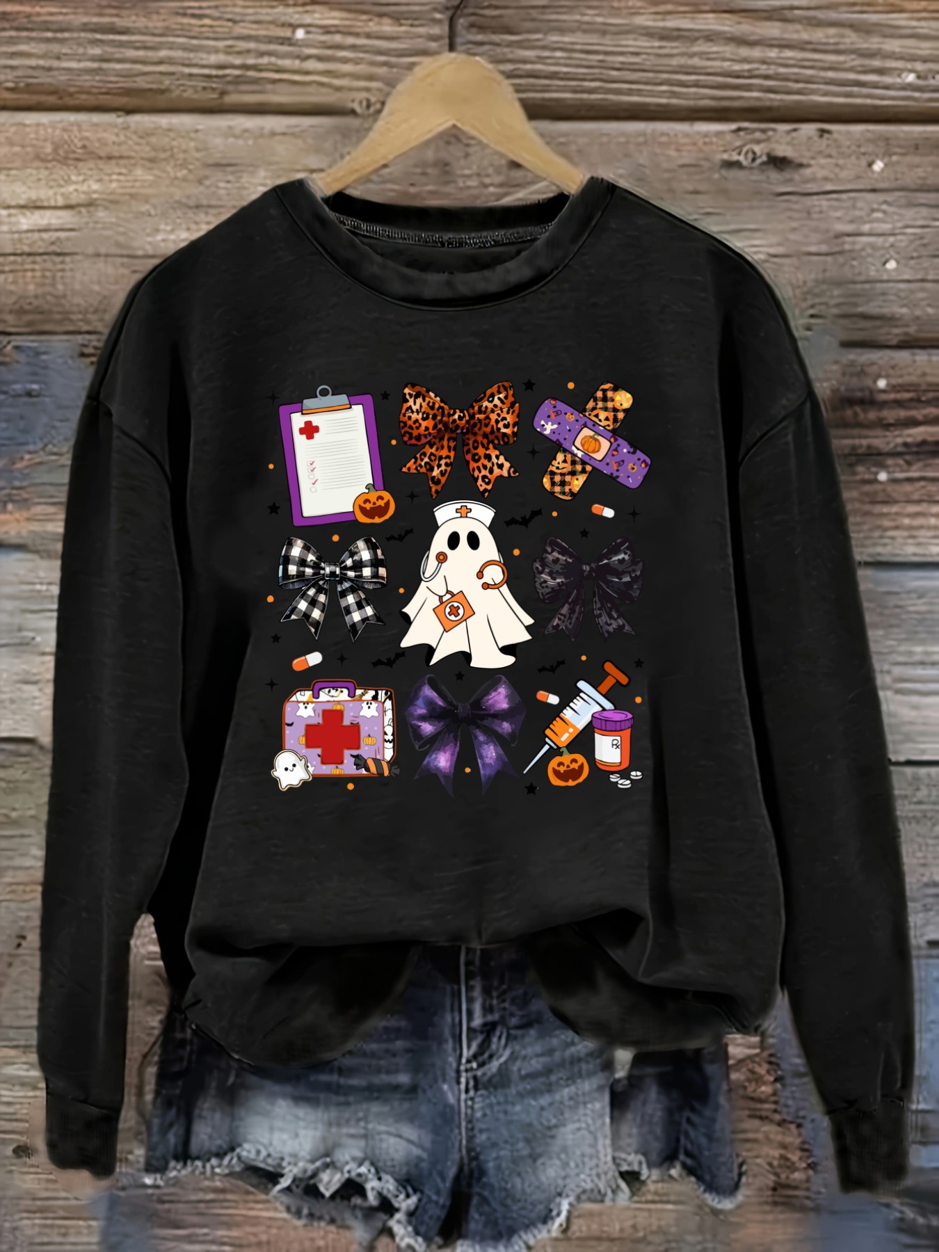 Women's Casual Long Sleeve Cre - Winter Clothing For 评论和价格