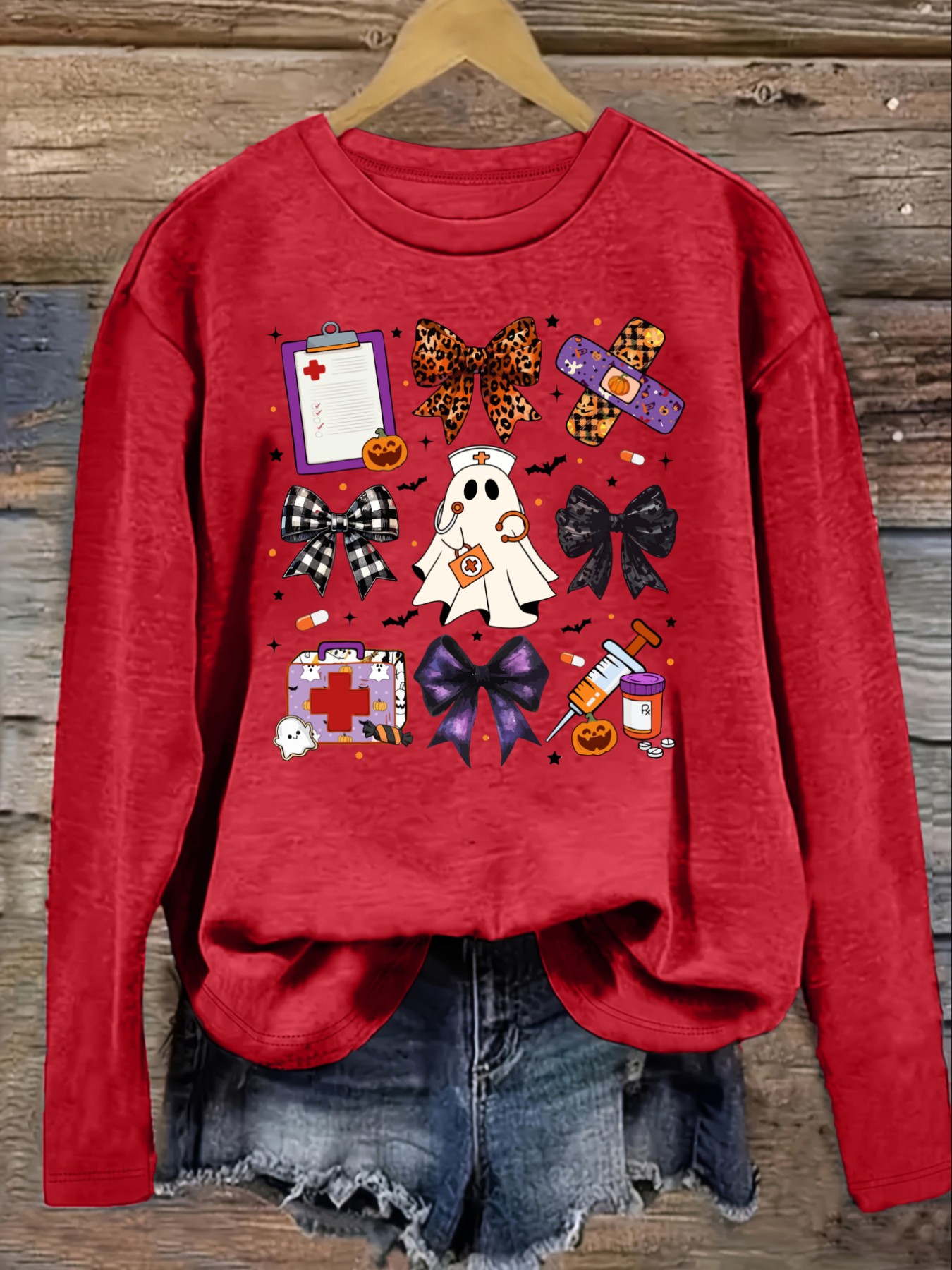 Women's Casual Long Sleeve Cre - Winter Clothing For 评论和价格