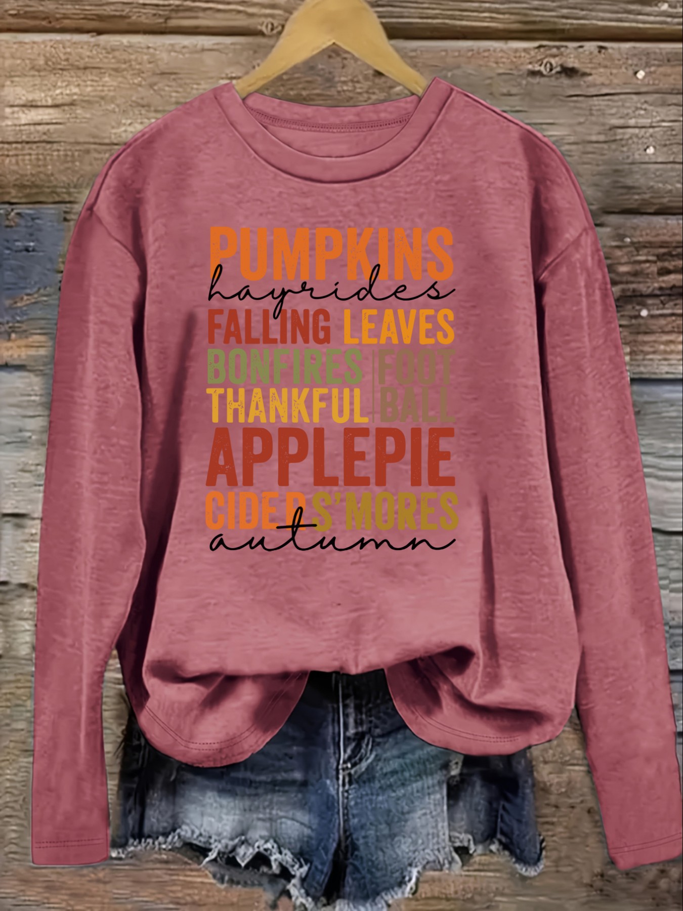 Women's Casual Long Sleeve Cre - Winter Clothing For 评论和价格