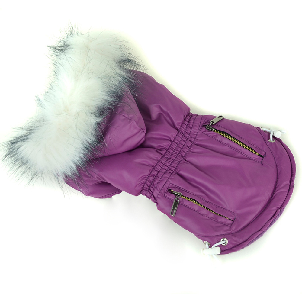 Winter Dog Clothes Warm Hooded - Winter Clothing In French 评论和价格