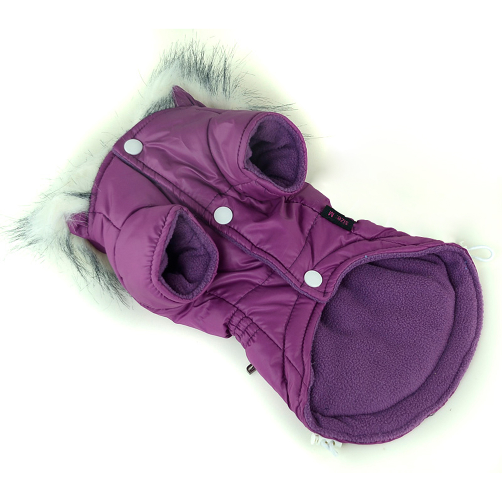 Winter Dog Clothes Warm Hooded - Winter Clothing In French 评论和价格