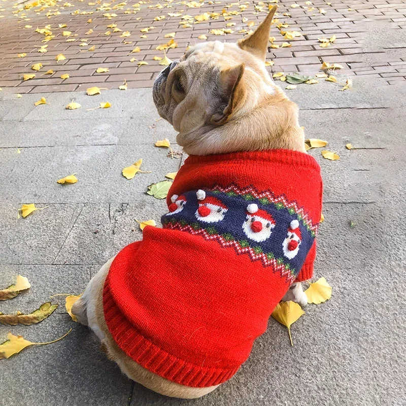 Christmas Dog Sweater Winter D - Winter Clothing In French 评论和价格