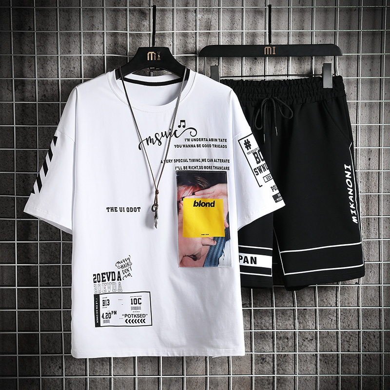 New  Men's Summer Track Suit C - Winter Clothing Name 评论和价格