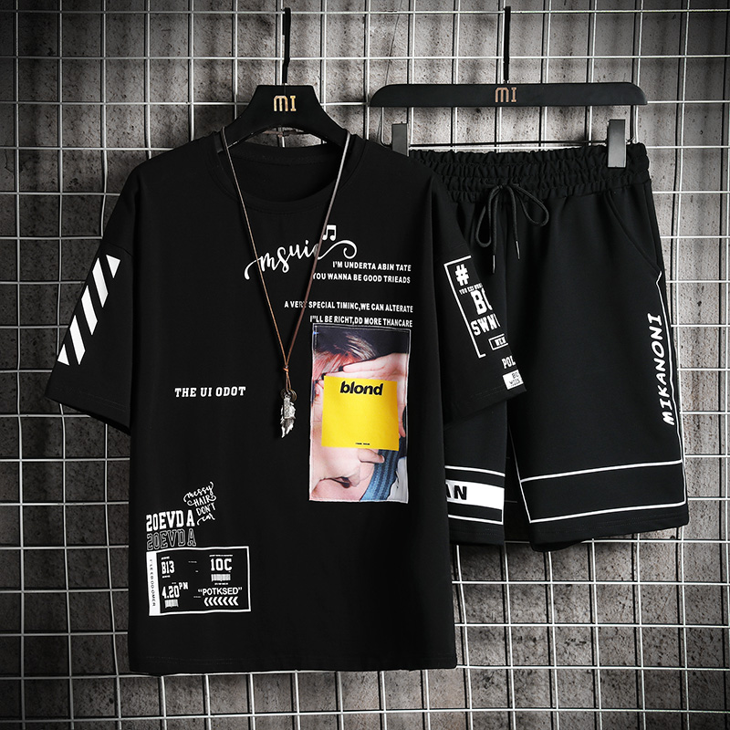 New  Men's Summer Track Suit C - Winter Clothing Name 评论和价格