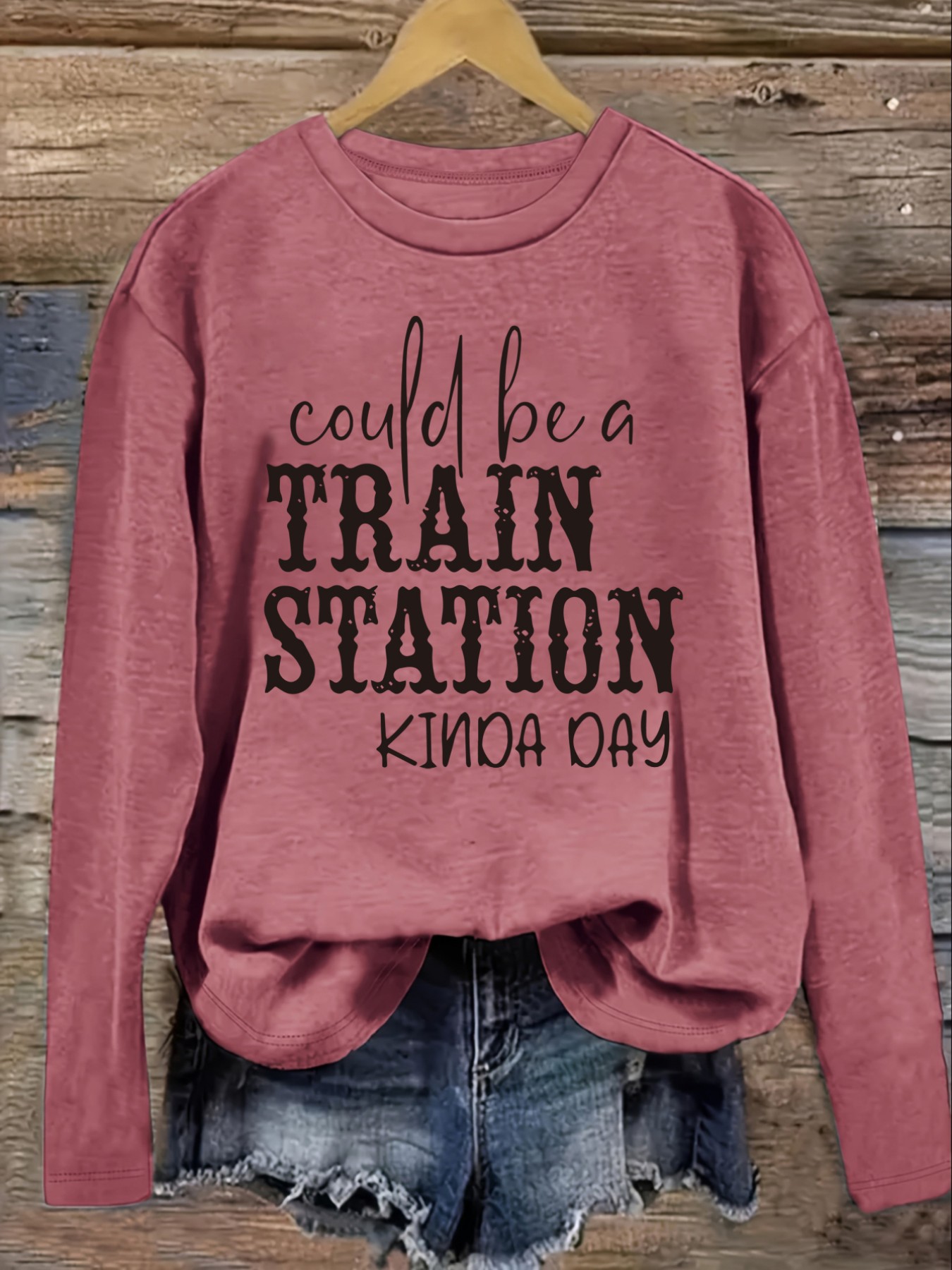 Women's Casual Long Sleeve Cre - Winter Clothing For 评论和价格