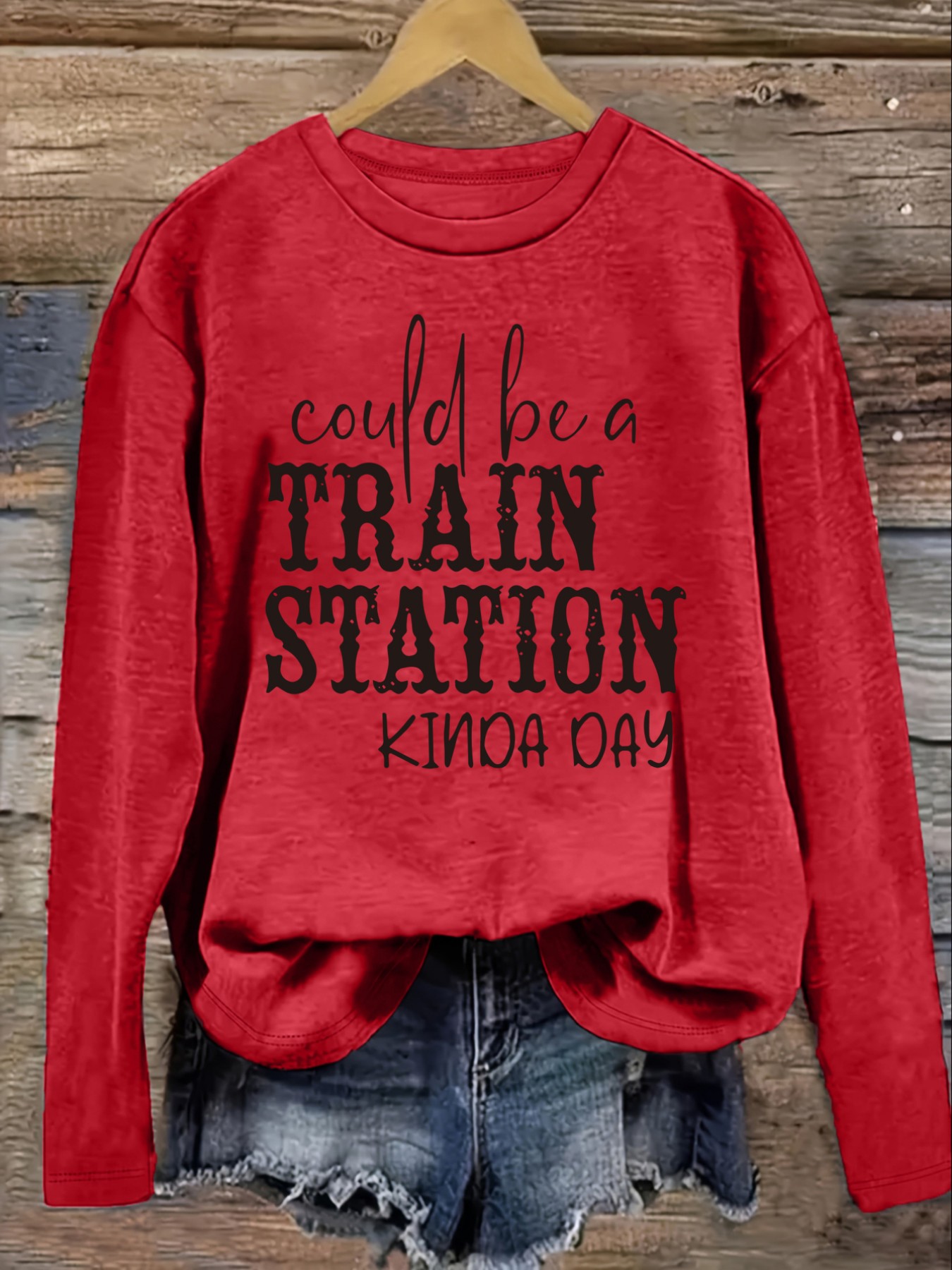 Women's Casual Long Sleeve Cre - Winter Clothing For 评论和价格