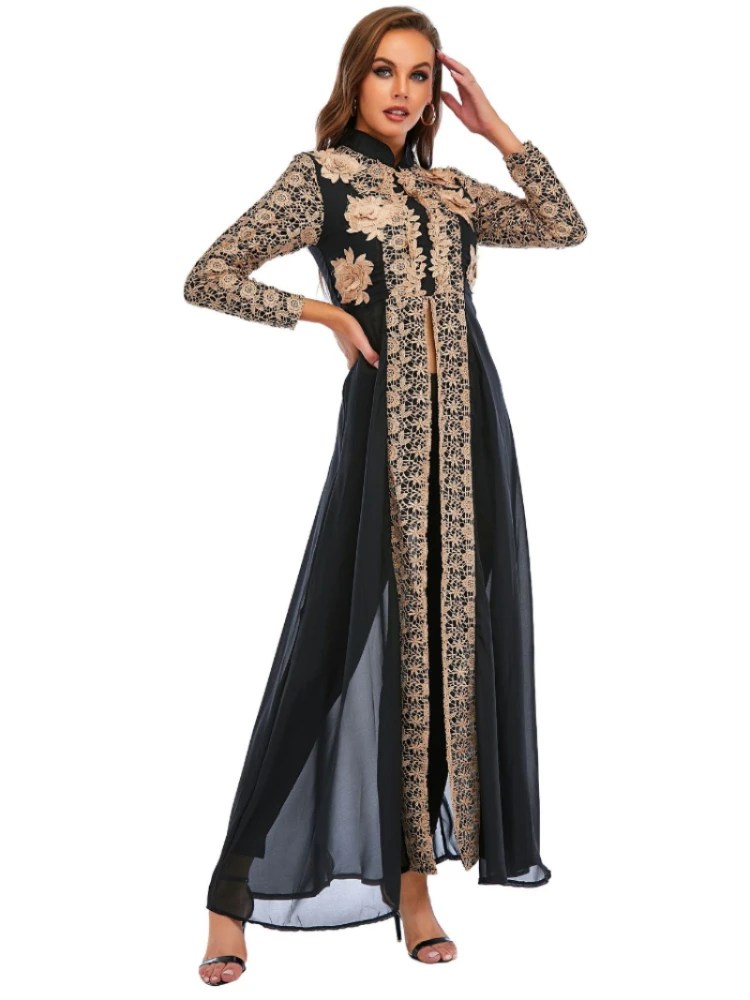 2025 New Women Muslim Dresses  - Winter Clothing Dubai 评论和价格