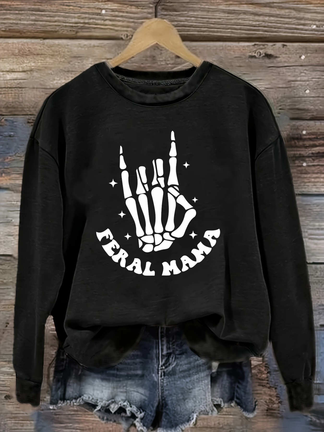 Women's Casual Long Sleeve Cre - Winter Clothing For 评论和价格