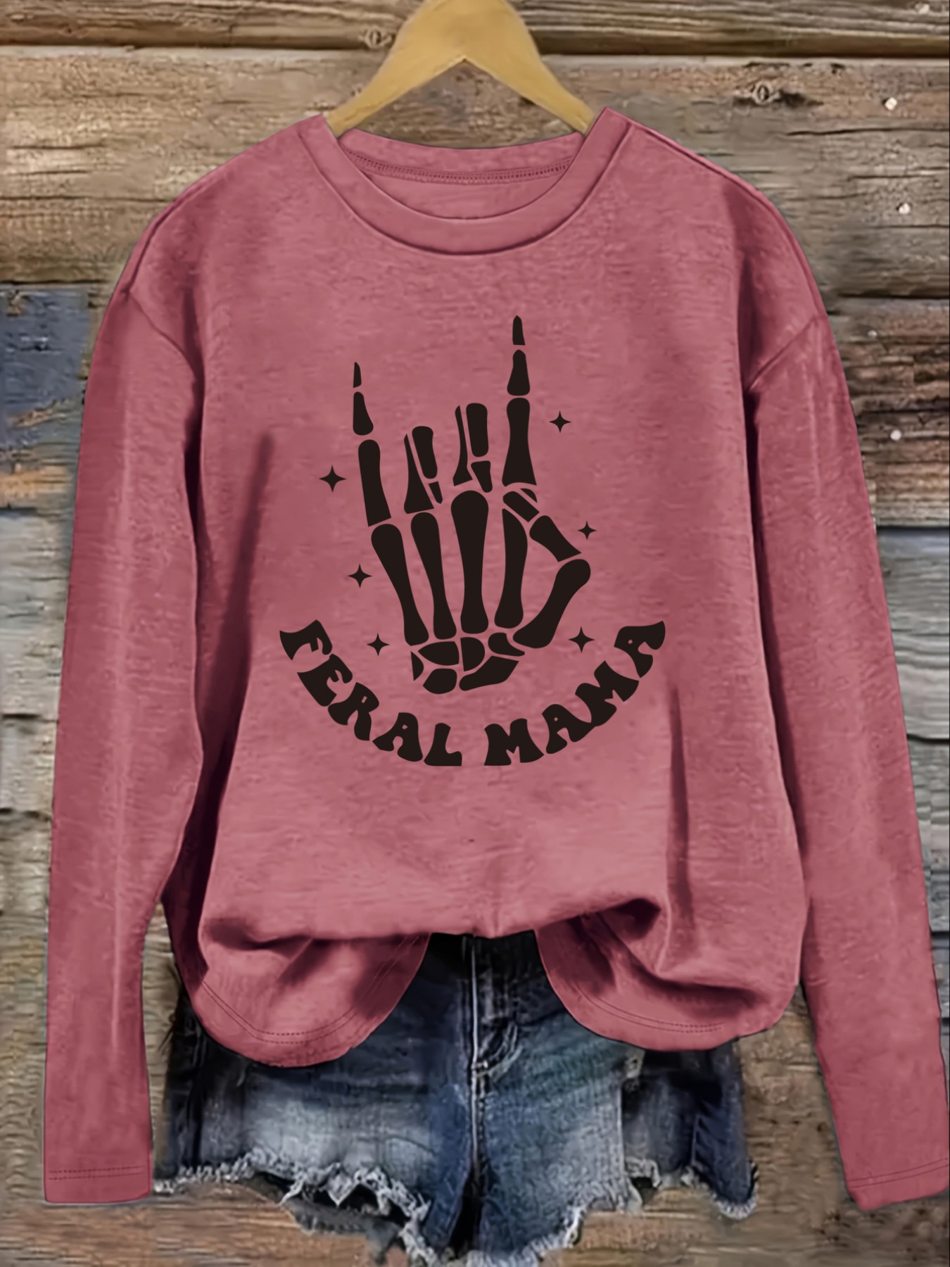 Women's Casual Long Sleeve Cre - Winter Clothing For 评论和价格