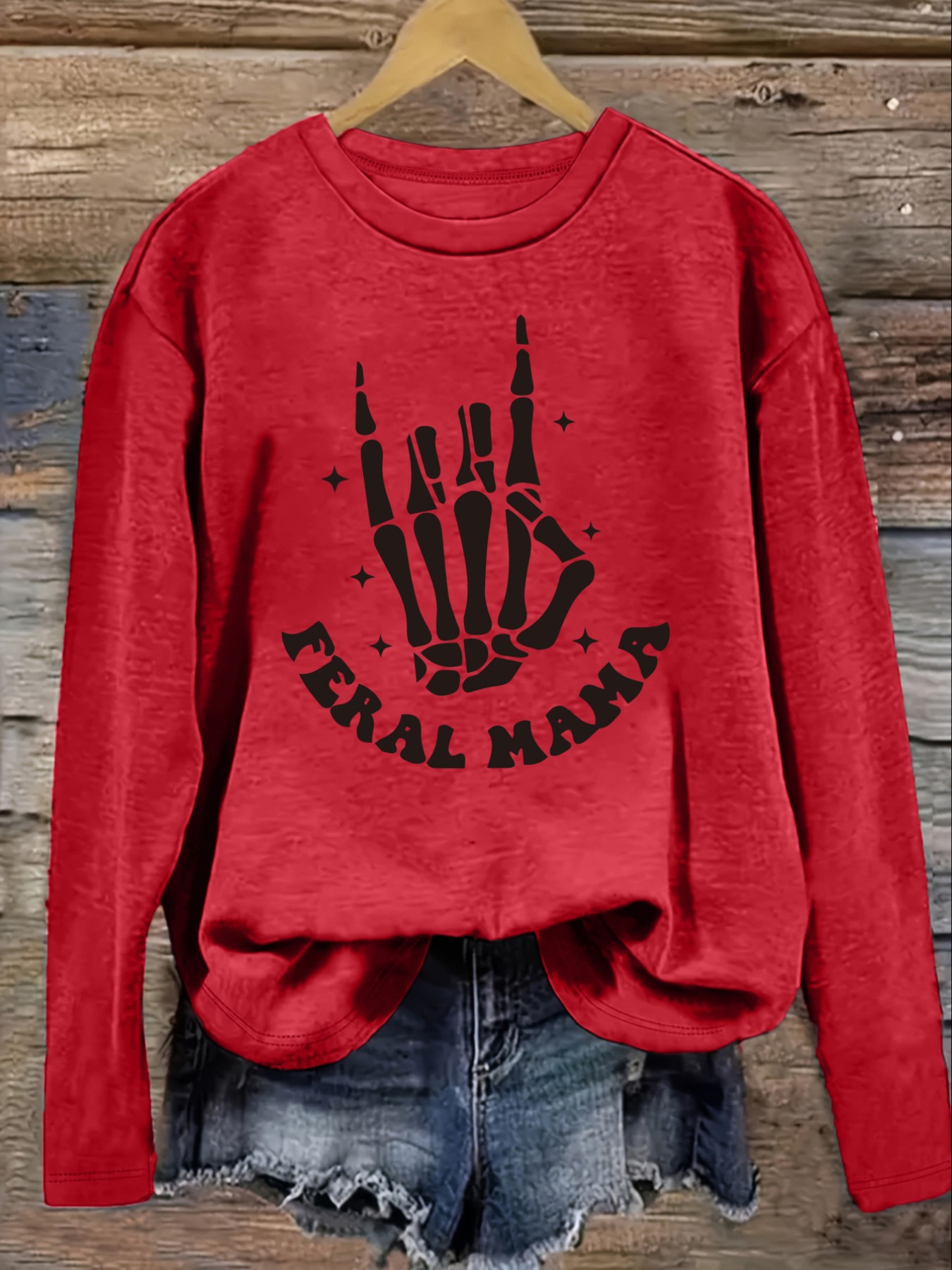 Women's Casual Long Sleeve Cre - Winter Clothing For 评论和价格