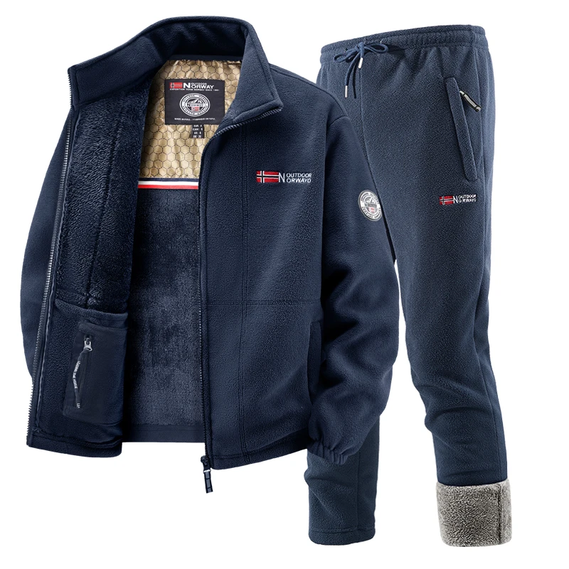Mens Winter Fleece Tracksuit S - Winter Clothing Kit 评论和价格
