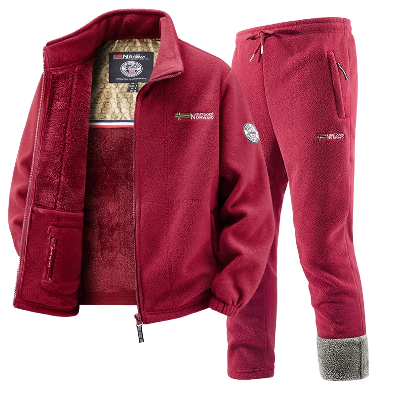 Mens Winter Fleece Tracksuit S - Winter Clothing Kit 评论和价格