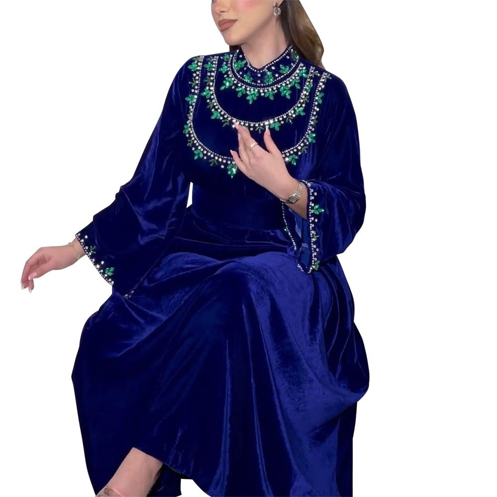 Arabic Muslim Dress Elegant Au - Winter Clothing Dubai 评论和价格