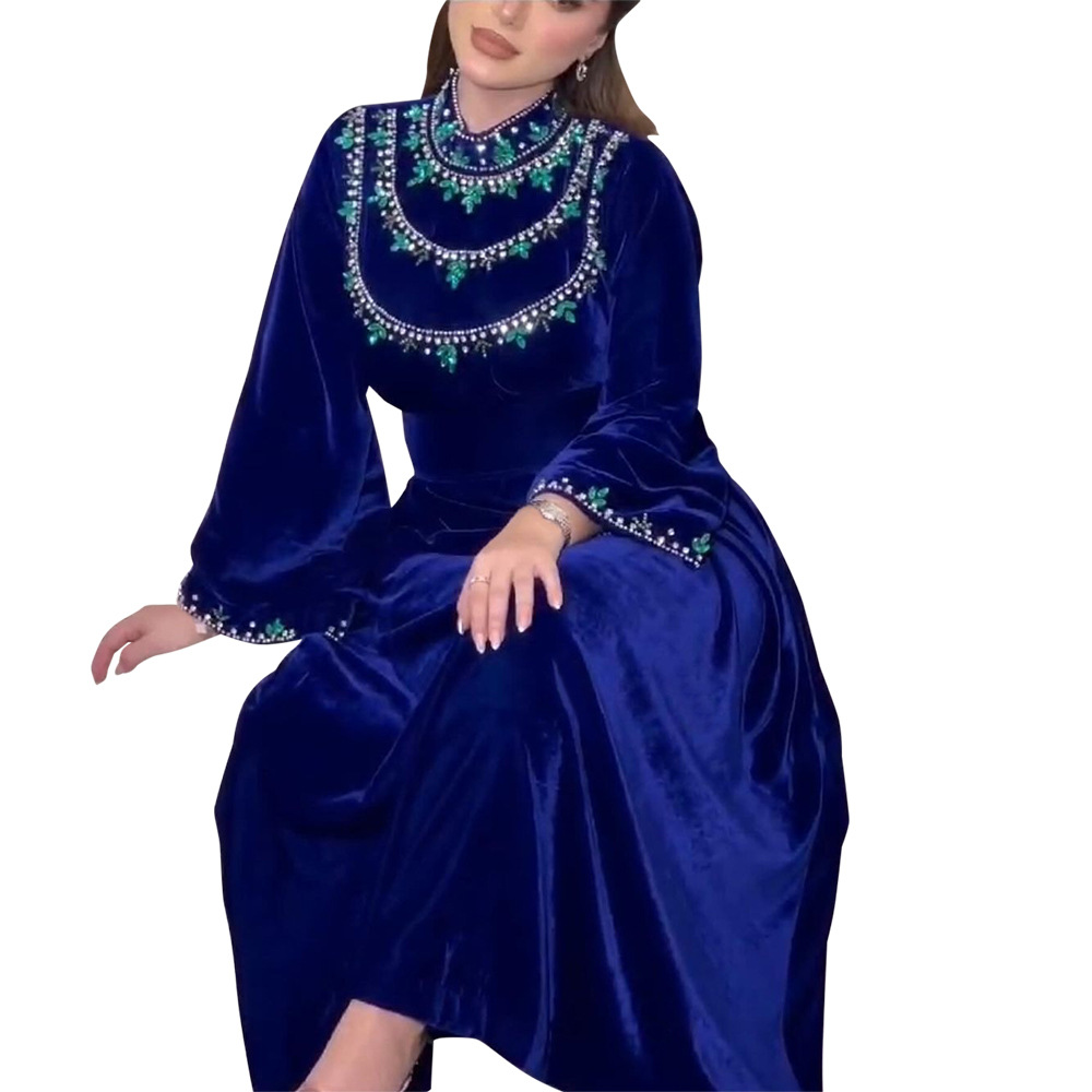 Arabic Muslim Dress Elegant Au - Winter Clothing Dubai 评论和价格