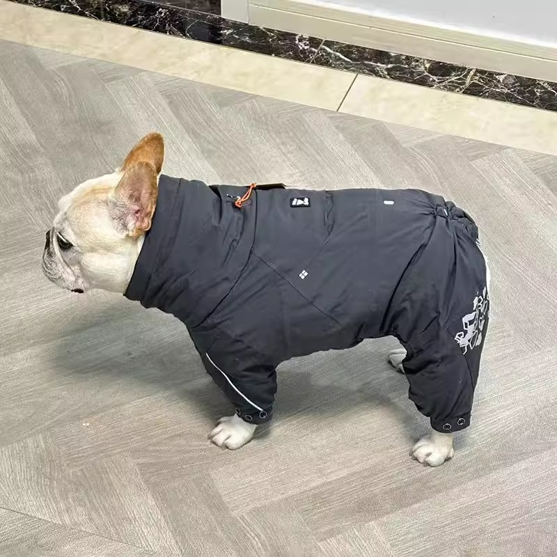French Bulldog Clothing Jumpsu - Winter Clothing In French 评论和价格