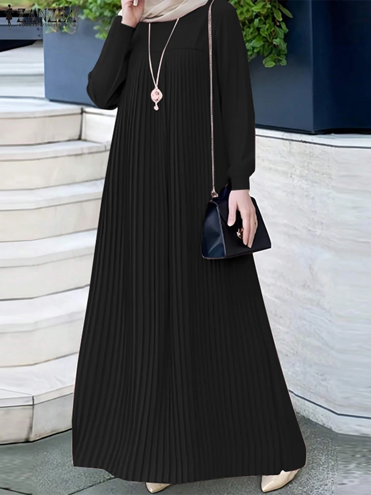 2025 ZANZEA Muslim Abaya Hijab - Winter Clothing Dubai 评论和价格