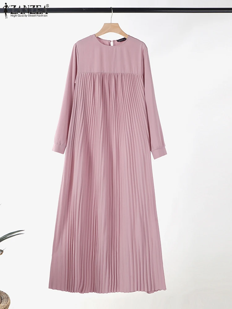 2025 ZANZEA Muslim Abaya Hijab - Winter Clothing Dubai 评论和价格