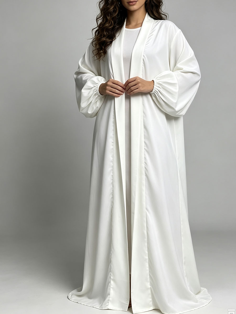 Muslim Women Fashion Open Abay - Winter Clothing Dubai 评论和价格