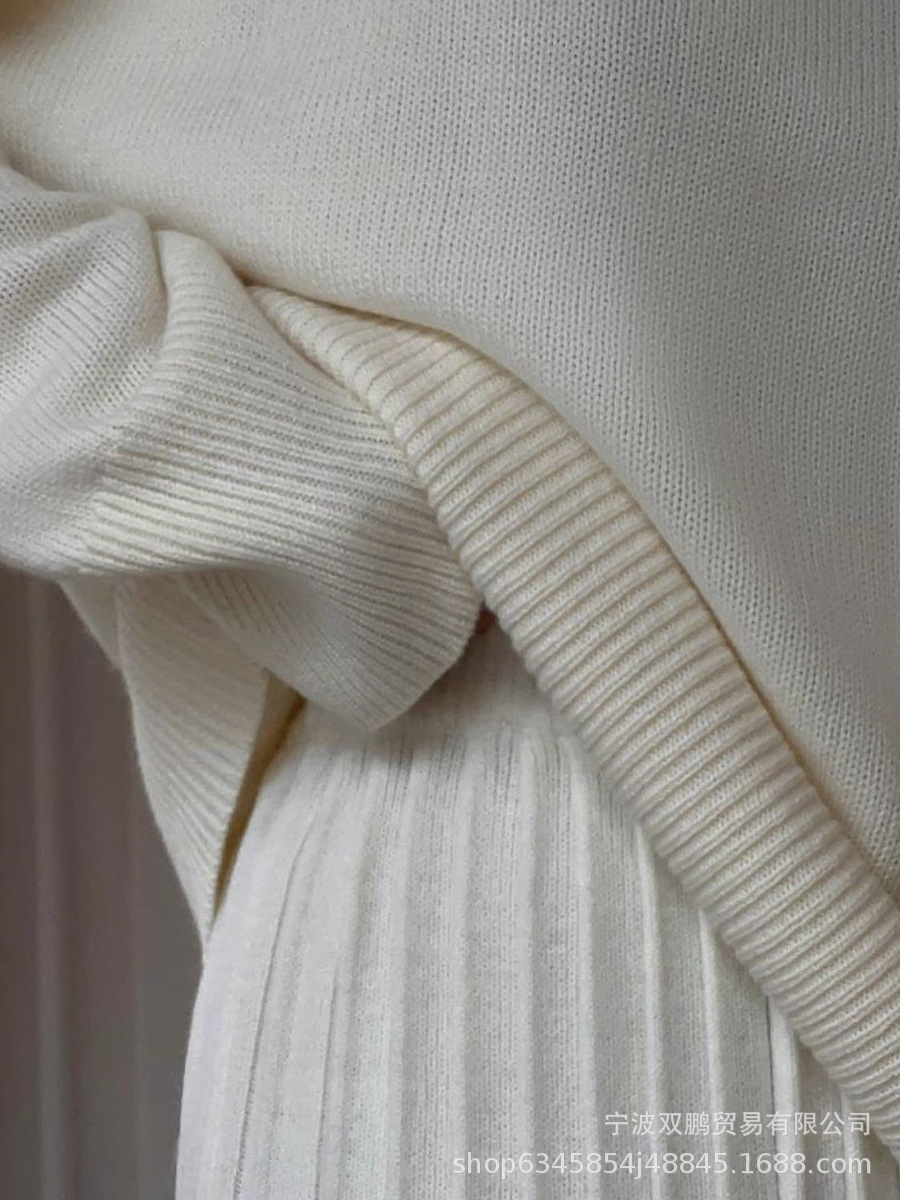 Autumn Solid Color O-neck Swea - Winter Clothing Kit 评论和价格