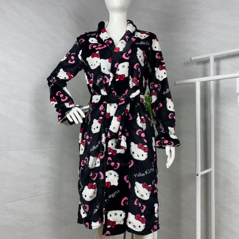 Nightgown Hello Kitty New Autu - Winter Clothing For 评论和价格
