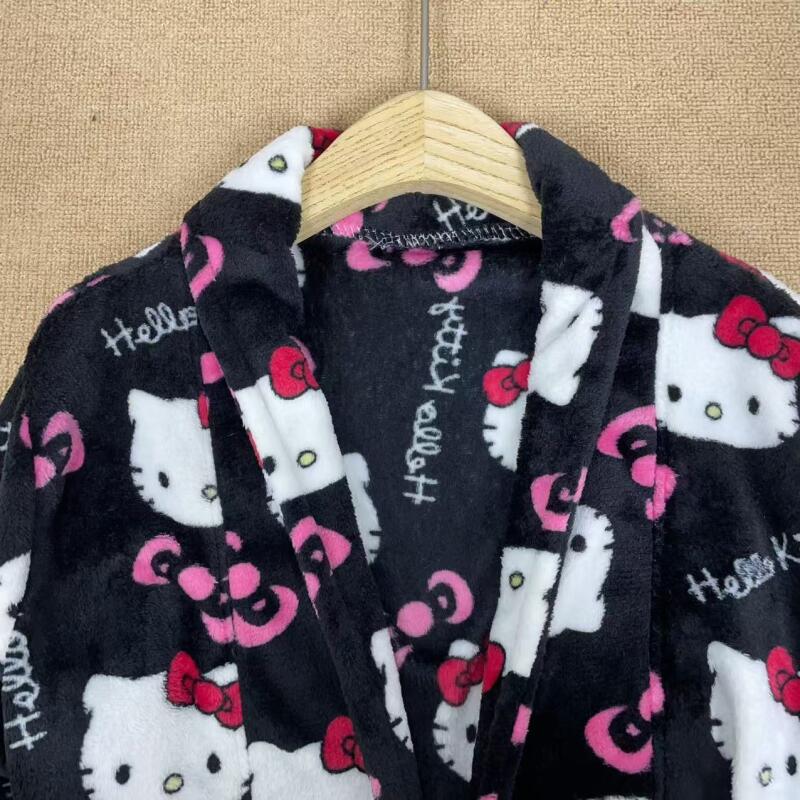 Nightgown Hello Kitty New Autu - Winter Clothing For 评论和价格