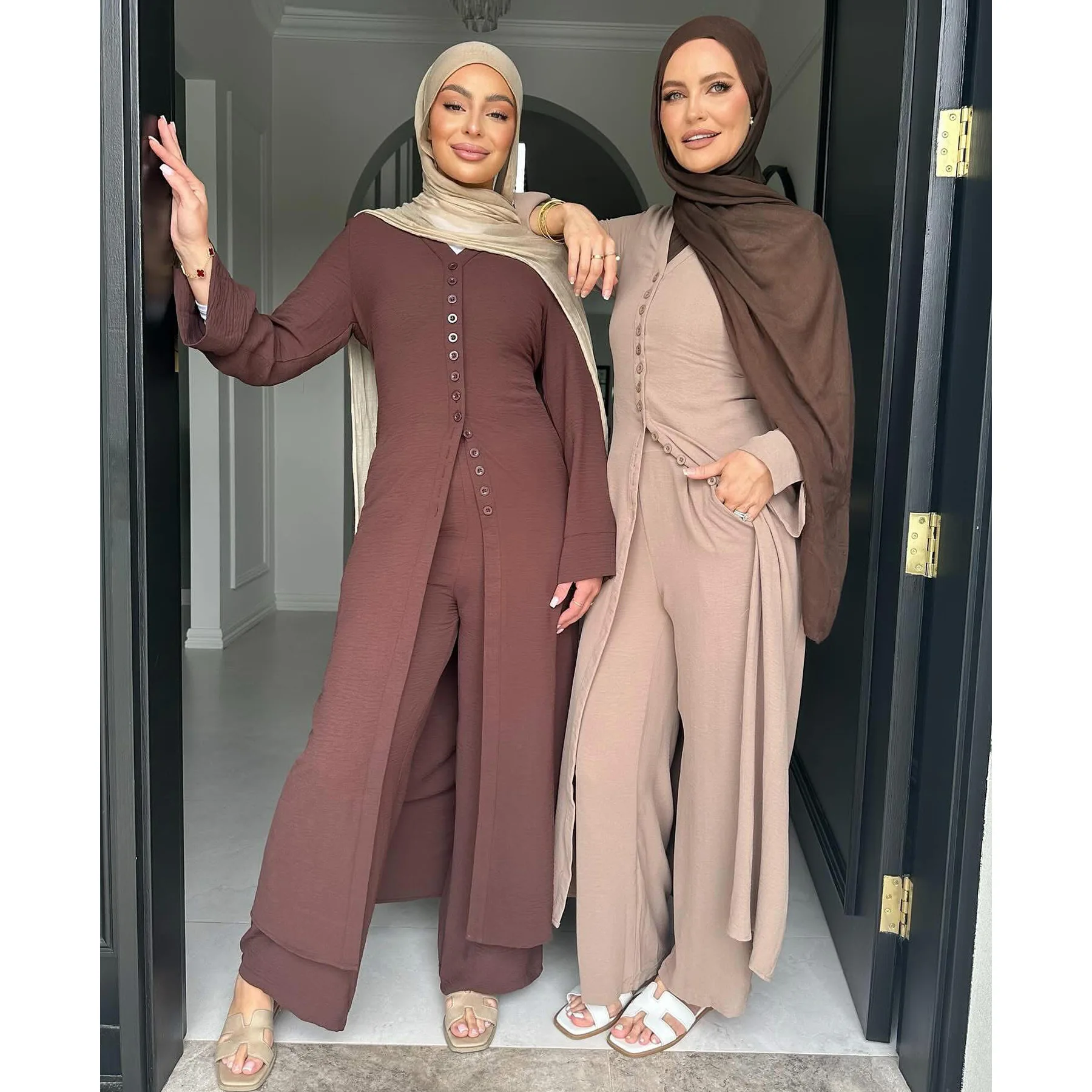 New Women's Button Evening Dre - Winter Clothing Dubai 评论和价格
