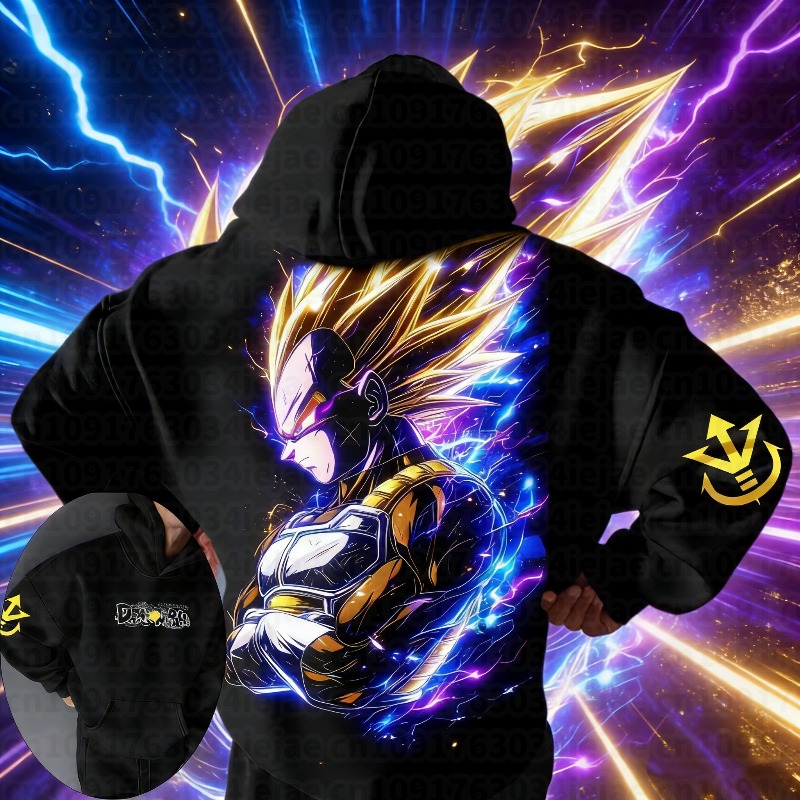 2026 Dragon Ball Men's Hoodie  - Winter Clothing Anime 评论和价格