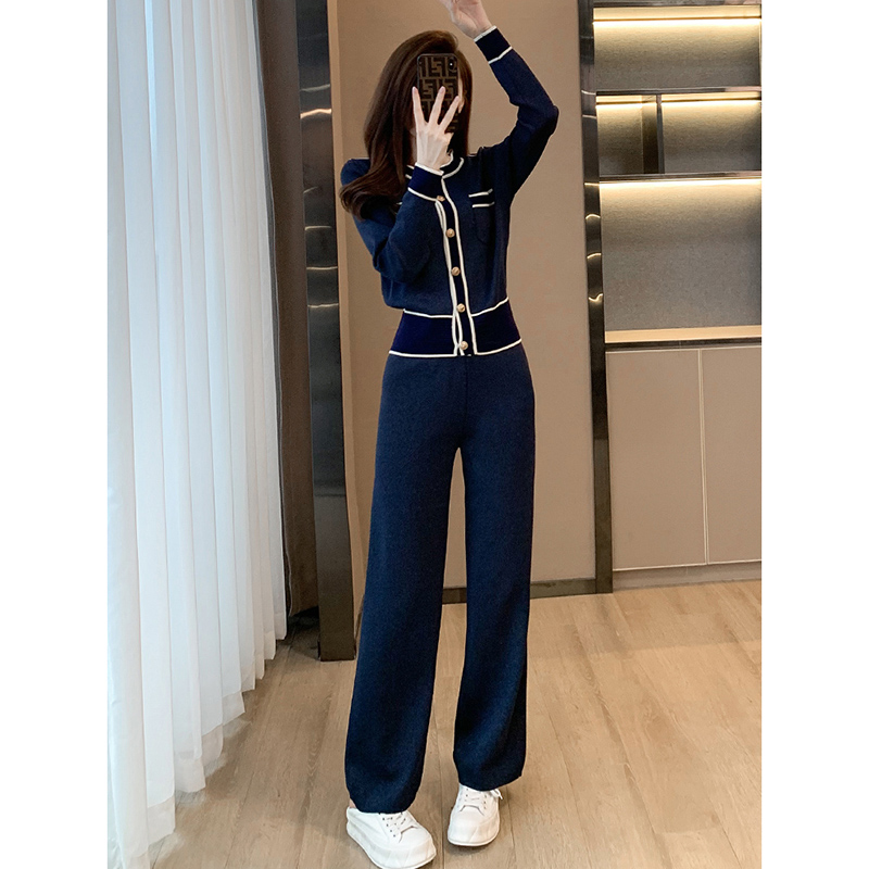 Autumn Winter Striped Knitted  - Winter Clothing Kit 评论和价格