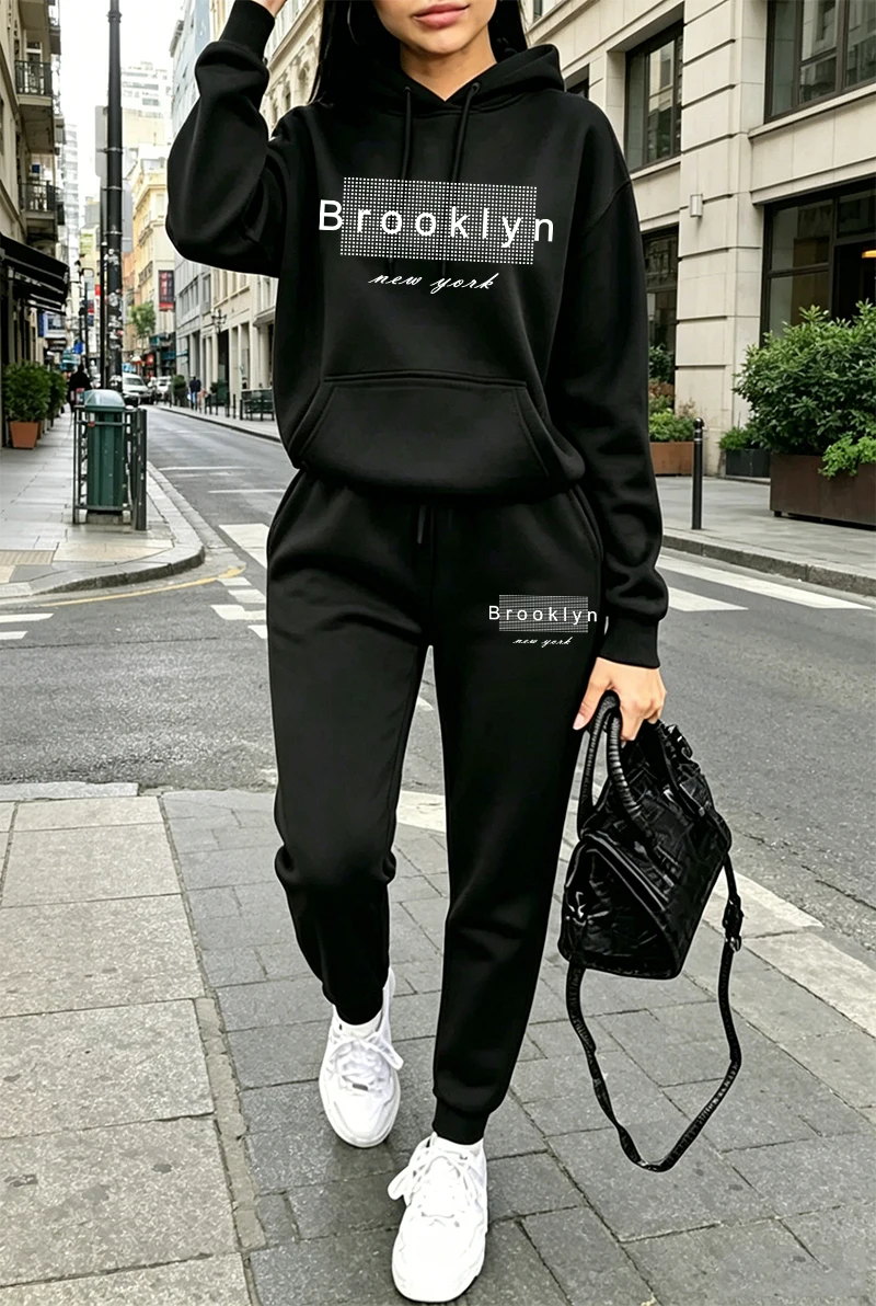 Womens Tracksuit Printing Casu - Winter Clothing For 评论和价格