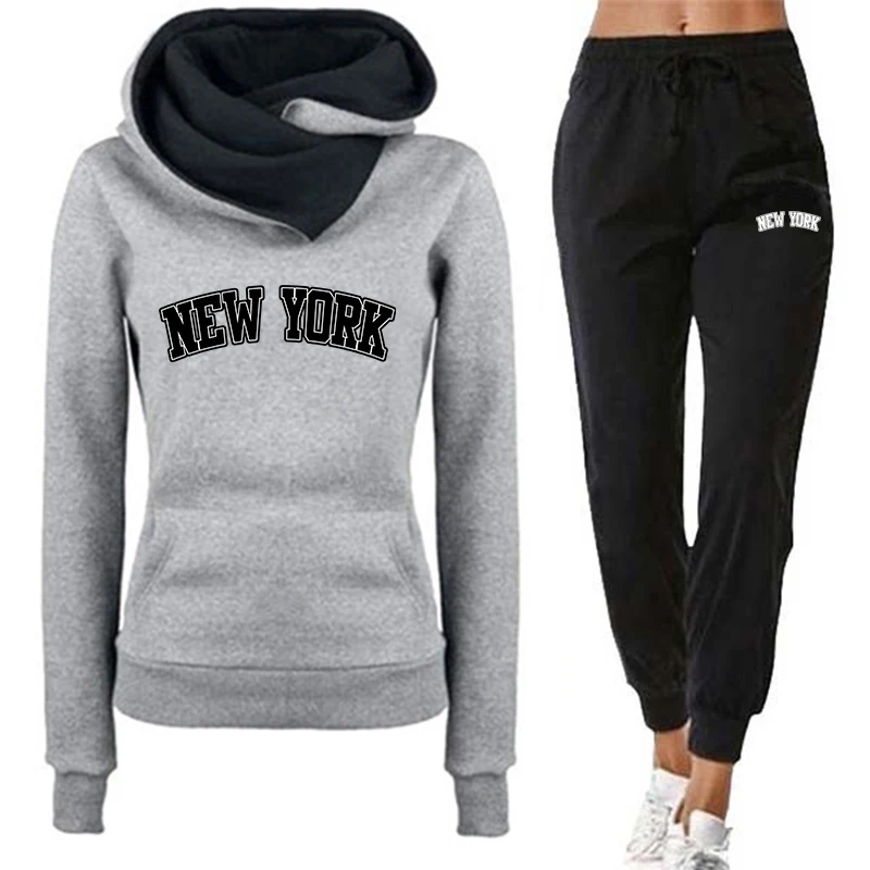 Autumn Winter Women's Hoodie T - Winter Clothing New York 评论和价格