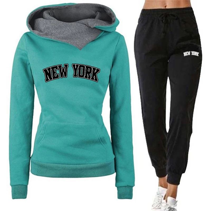 Autumn Winter Women's Hoodie T - Winter Clothing New York 评论和价格