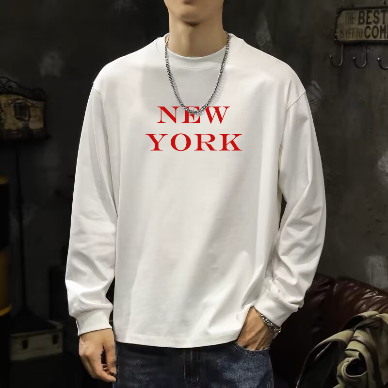 100% Pure Cotton Men Sweatshir - Winter Clothing New York 评论和价格