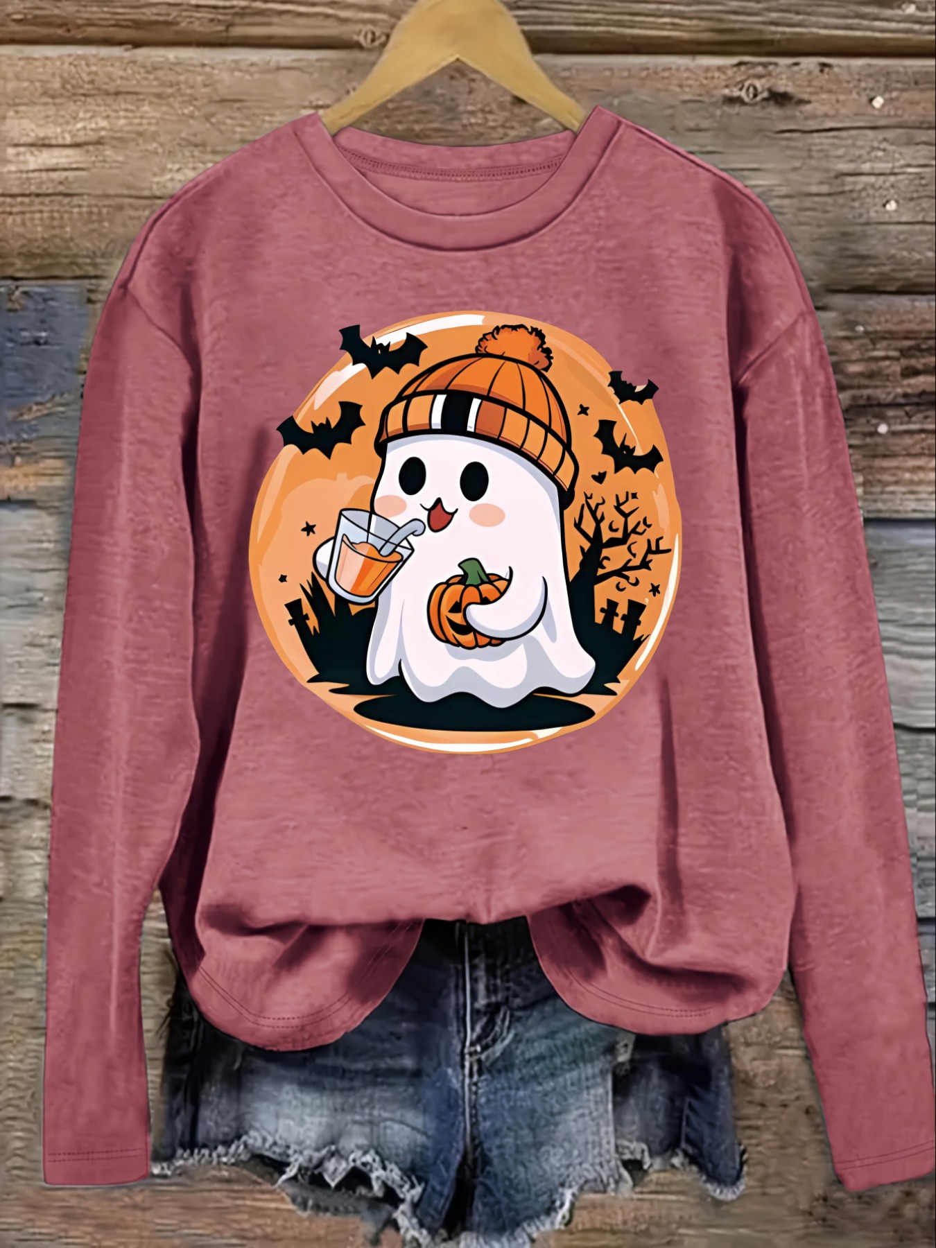 Women's Casual Long Sleeve Cre - Winter Clothing For 评论和价格