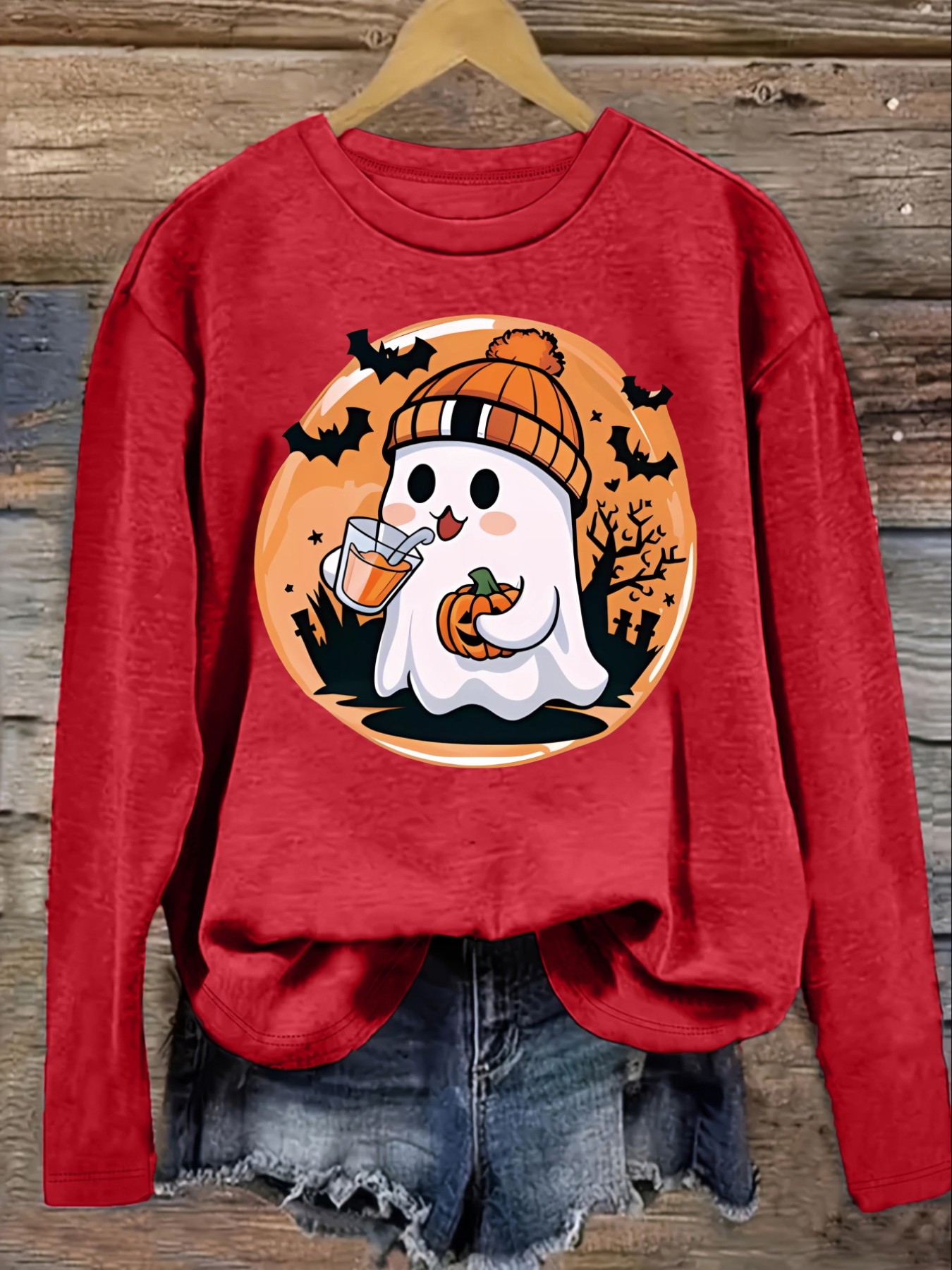 Women's Casual Long Sleeve Cre - Winter Clothing For 评论和价格