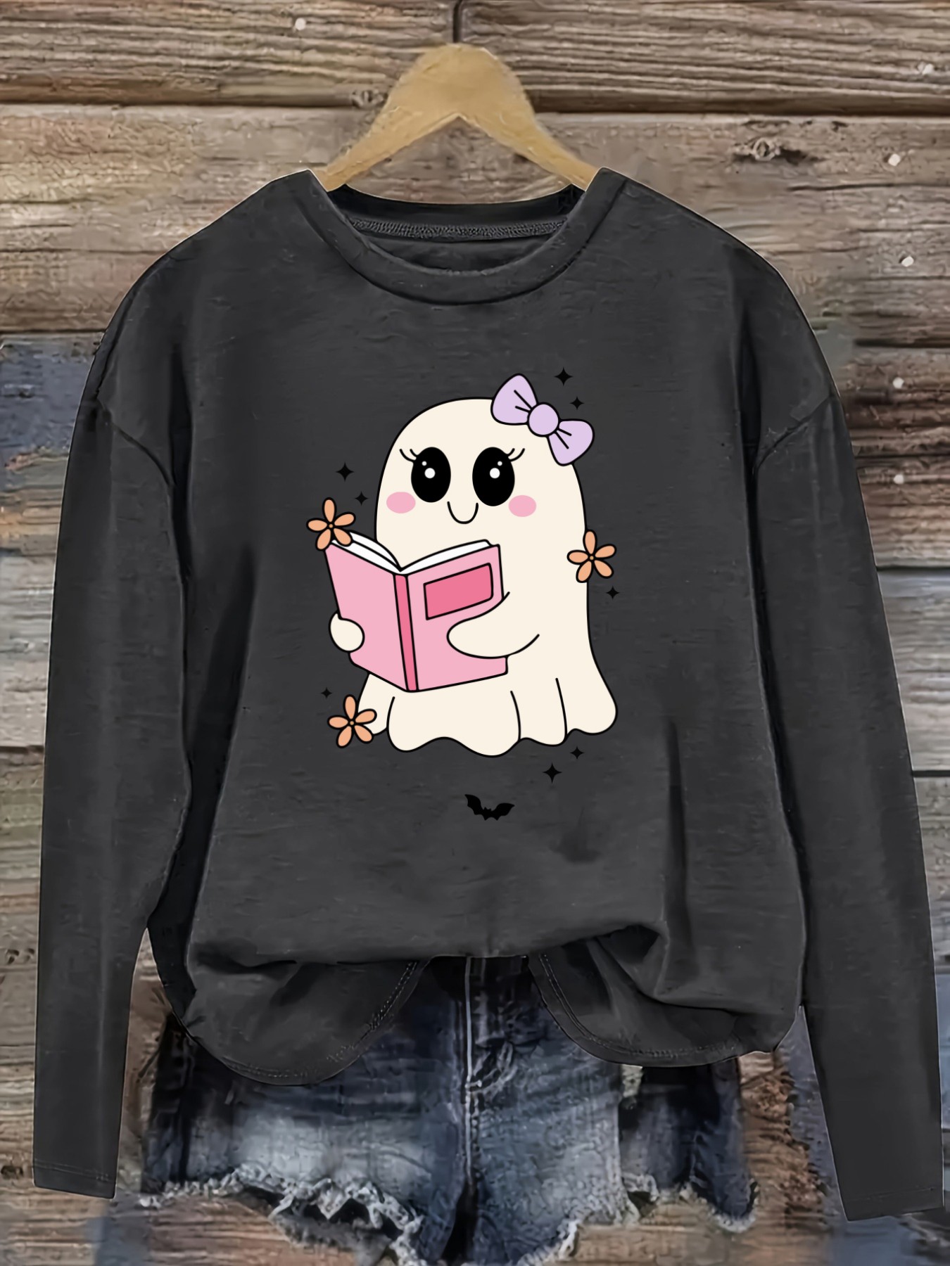 Women's Casual Long Sleeve Cre - Winter Clothing For 评论和价格