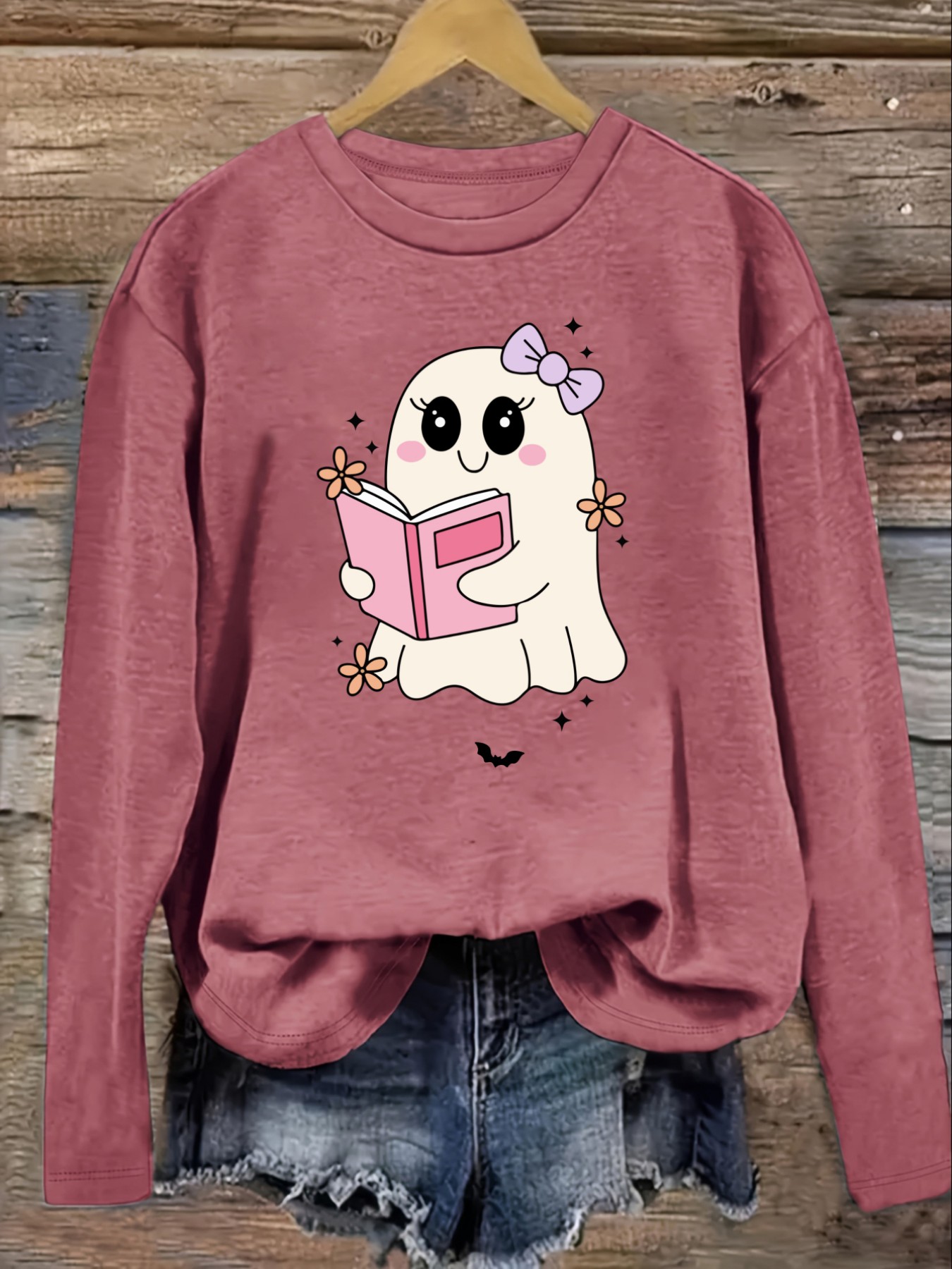Women's Casual Long Sleeve Cre - Winter Clothing For 评论和价格