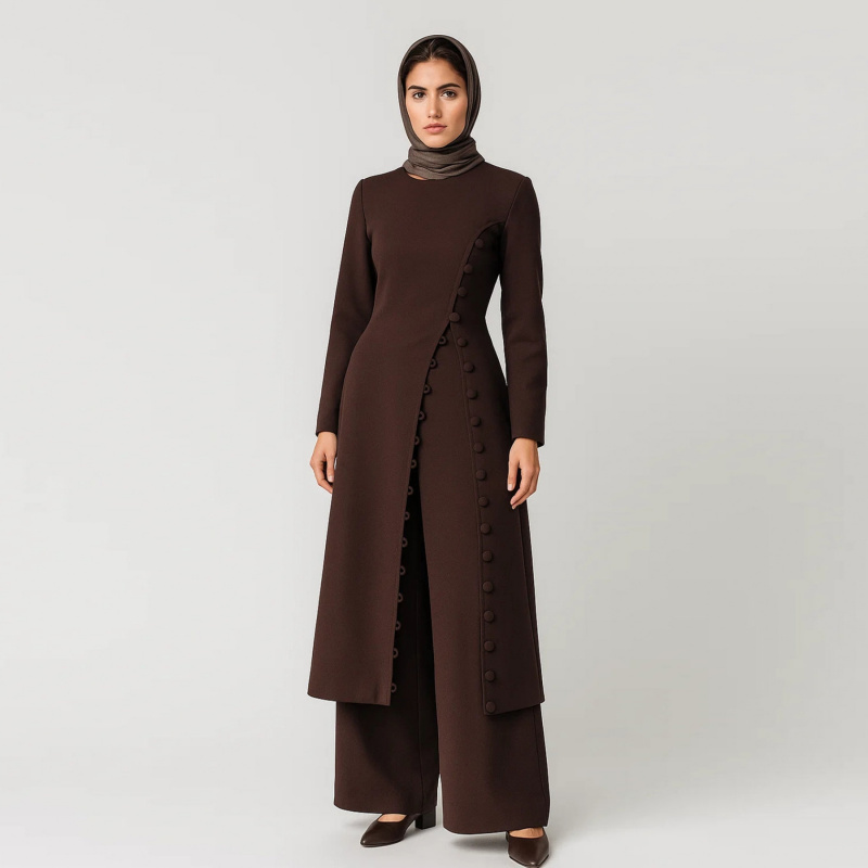 Muslim Women's Clothing Eid Ra - Winter Clothing Dubai 评论和价格