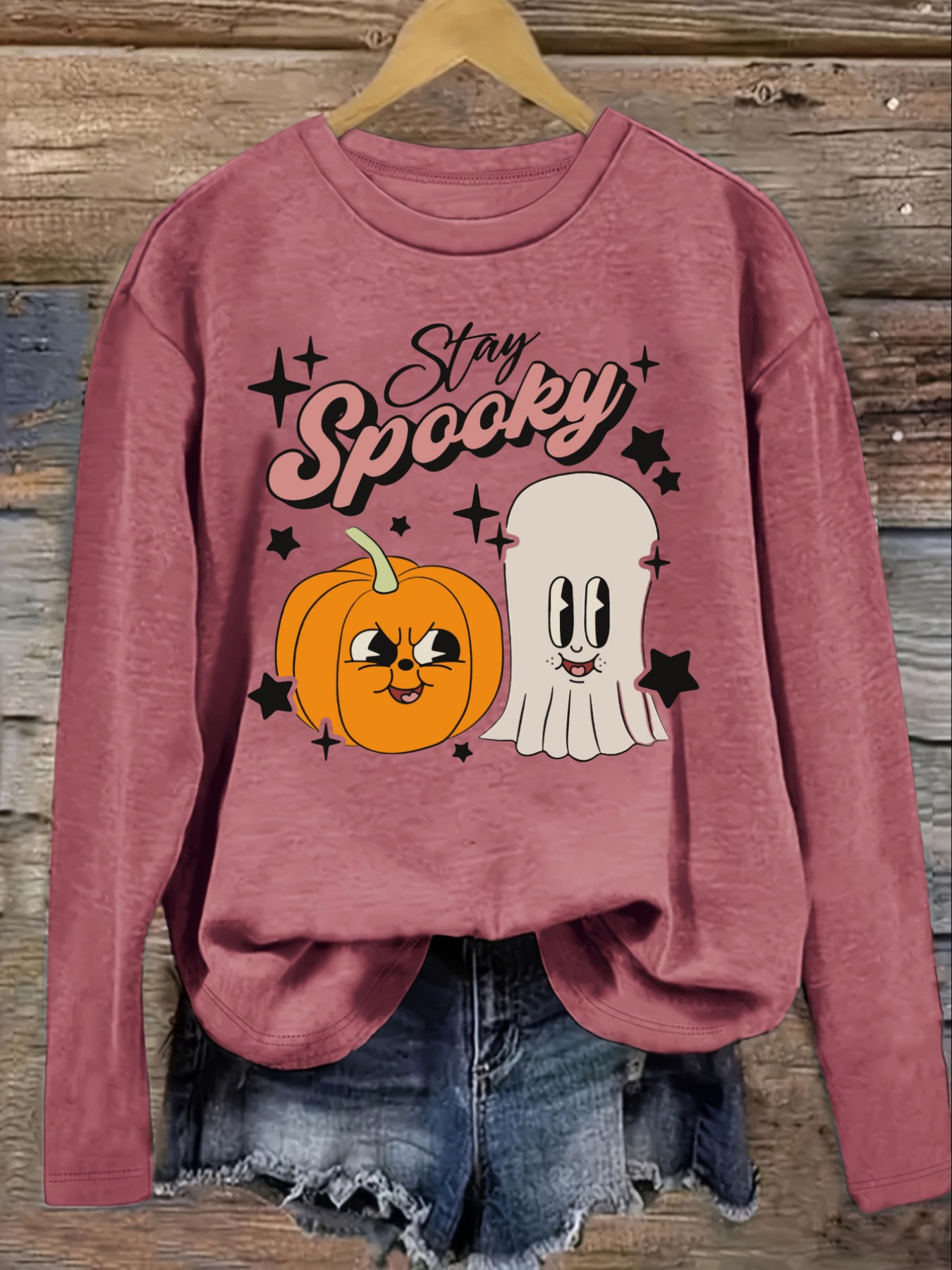Women's Casual Long Sleeve Cre - Winter Clothing For 评论和价格