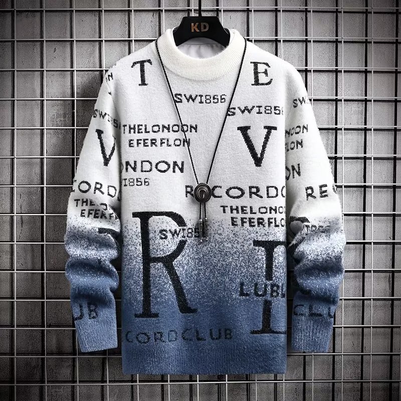 2022 Autumn Winter Men's Sweat - Winter Clothing English 评论和价格