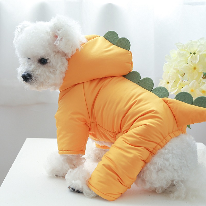 Thick Warm Pet Dog Winter Clot - Winter Clothing In French 评论和价格