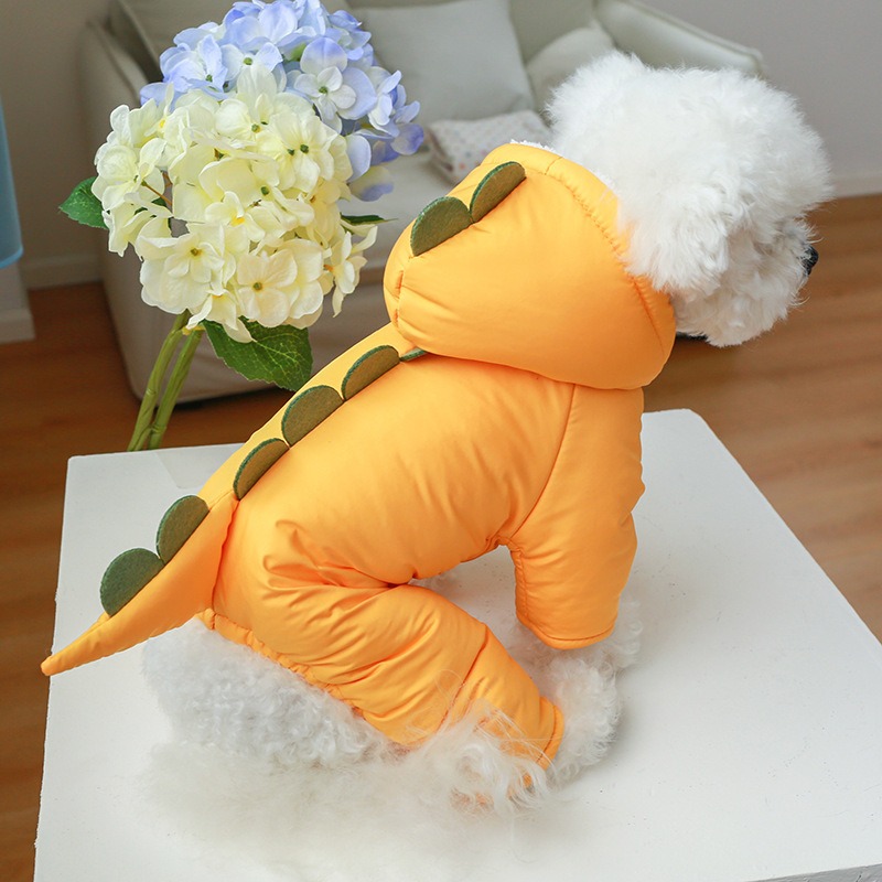 Thick Warm Pet Dog Winter Clot - Winter Clothing In French 评论和价格