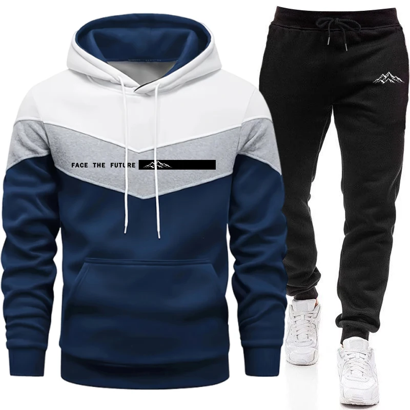 Tracksuit Men's Fashion Casual - Warm Winter Clothing 评论和价格