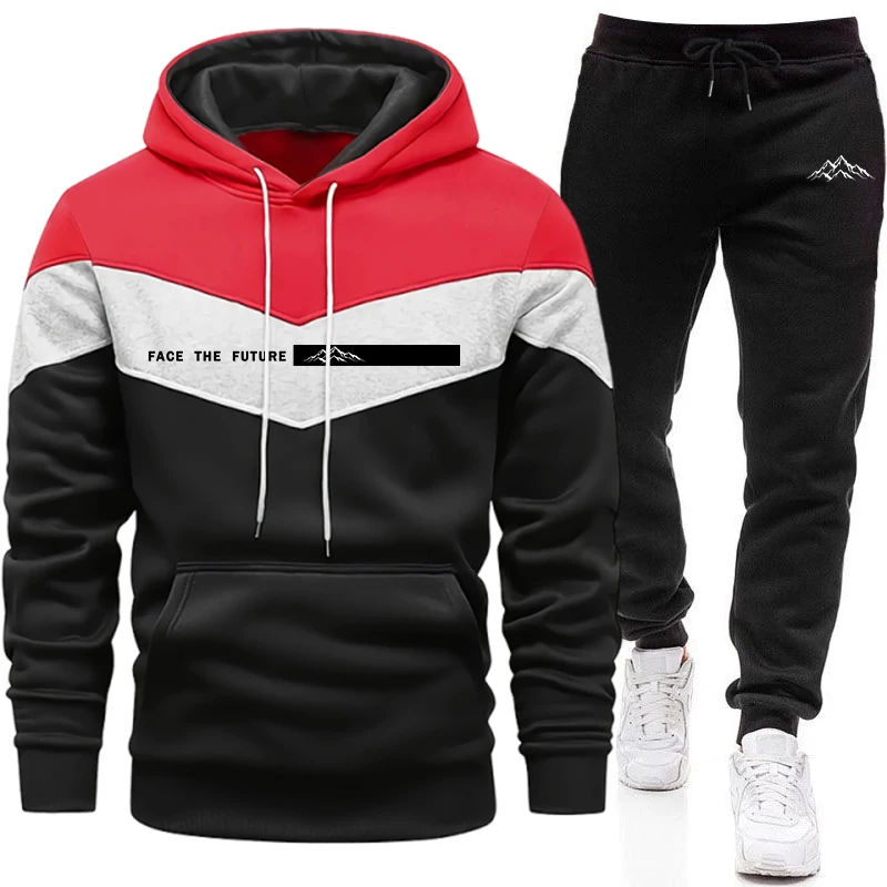 Tracksuit Men's Fashion Casual - Warm Winter Clothing 评论和价格