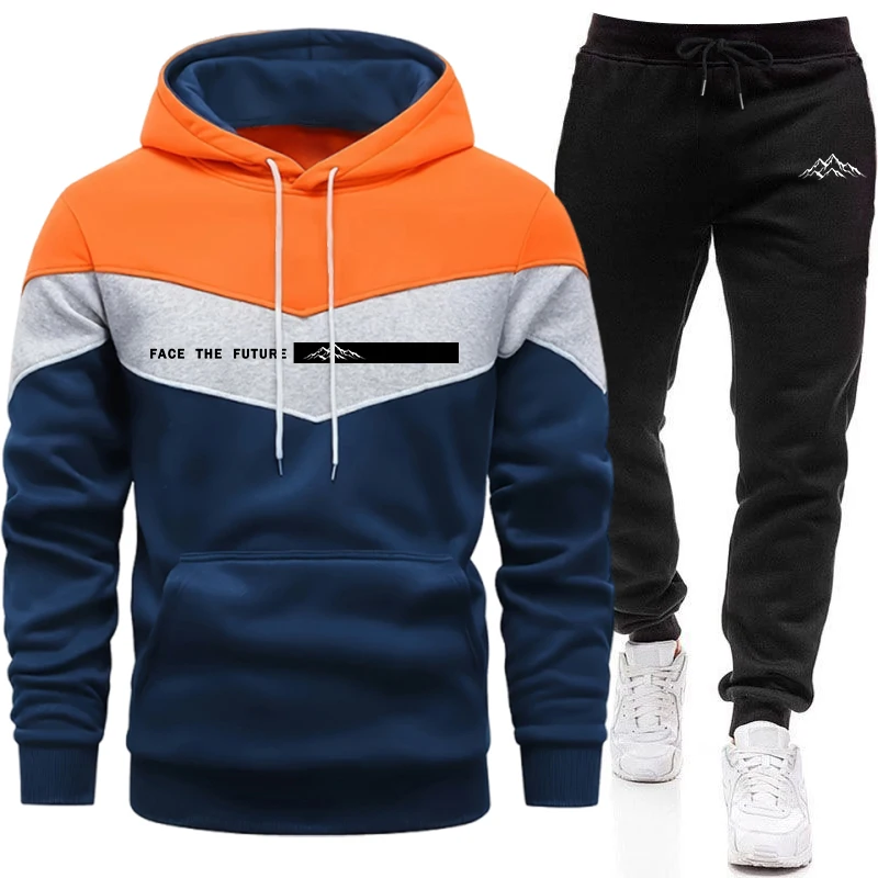 Tracksuit Men's Fashion Casual - Warm Winter Clothing 评论和价格
